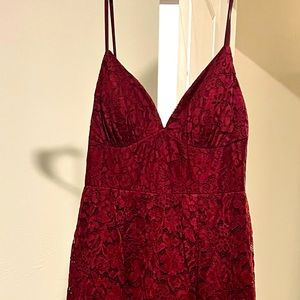 Bridesmaid dress “merlot”